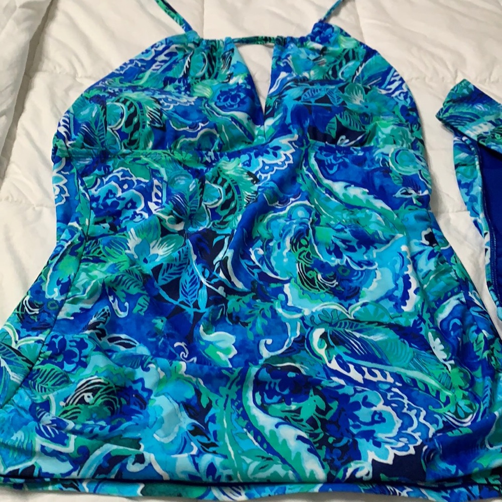 Ralph Lauren Tankini. Top size 14. Bottom size 12